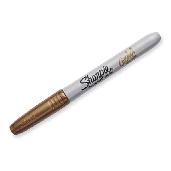 Picture of Permanent Marker (MOQ 12) Metallic Gold w/ fine point SH1823889