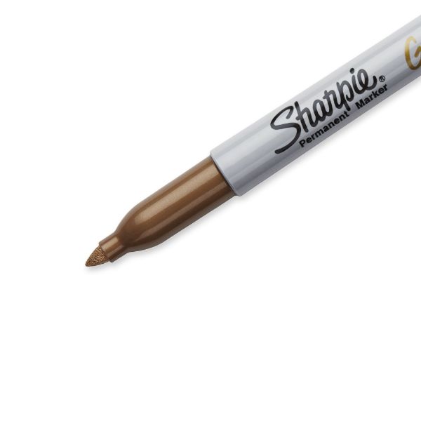 Picture of Permanent Marker (MOQ 12) Metallic Gold w/ fine point SH1823889