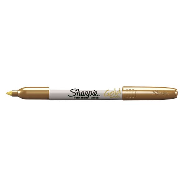 Picture of Permanent Marker (MOQ 12) Metallic Gold w/ fine point SH1823889