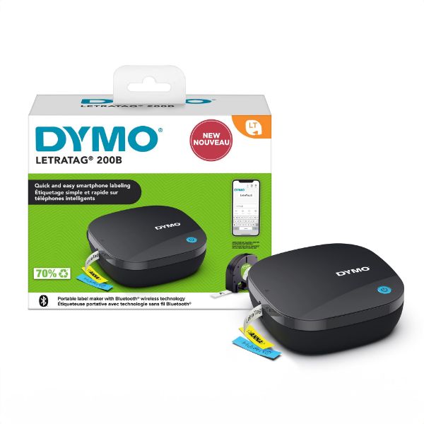 Picture of LetraTag 200B Portable Bluetooth Label Maker. Compact Lightweight & Battery