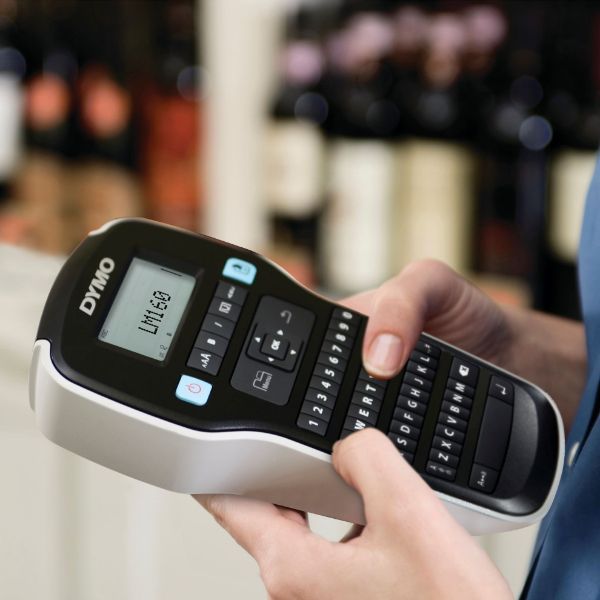 Picture of LabelManager 160p Portable Label Maker Value Pack. 3x D1 Rolls of Tape 12mm x