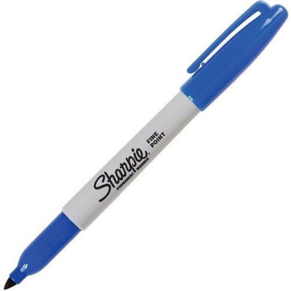 Picture of S30063 Fine Blue (MOQ 12) Permanent Marker Pen
