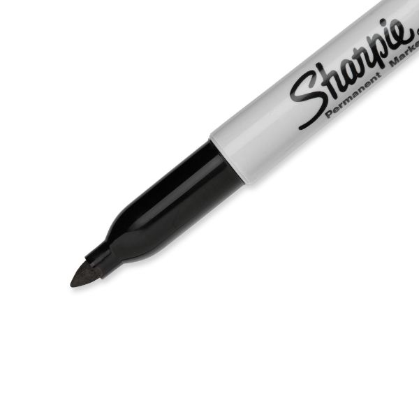 Picture of Fine Point Permanent Marker Black - Blister of 2
