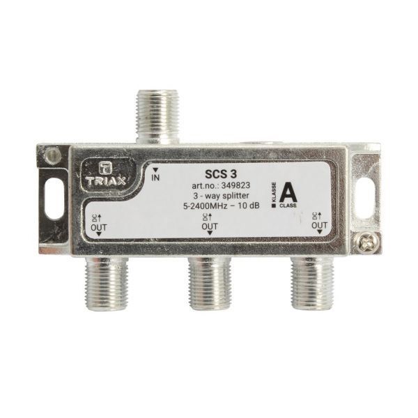 Picture of RF 3-Way Splitter 5 2400MHz. All Ports Power Pass - Diode Steered