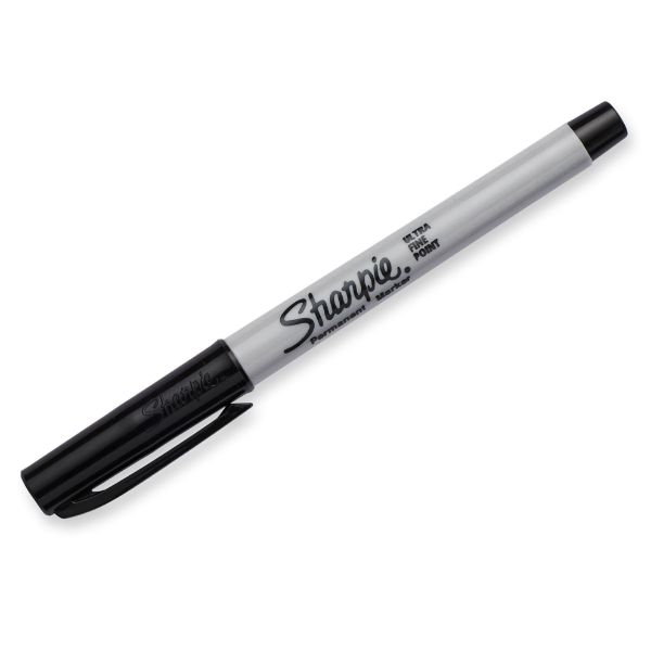 Picture of S37121 Ultra Fine Black Permanent Marker Pen