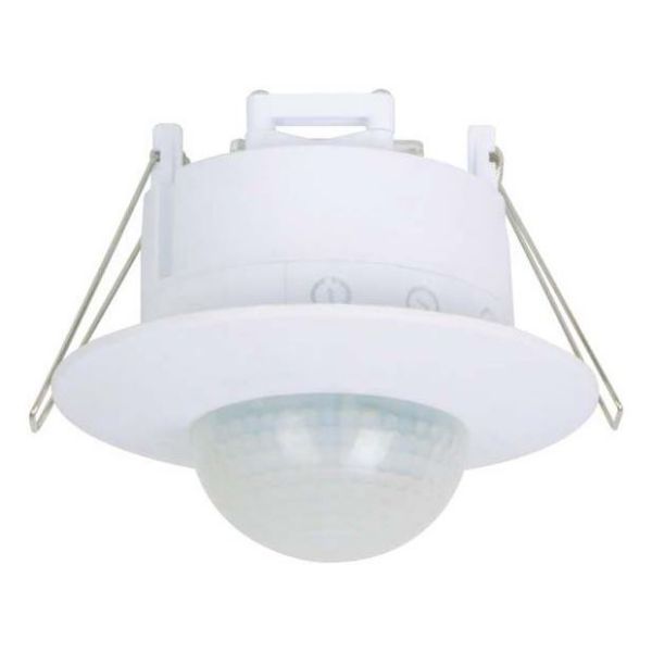 Picture of Infrared Motion Sensor Recessed 76mm Cut Out. 360 Degree Detect Angle. Up to 16m