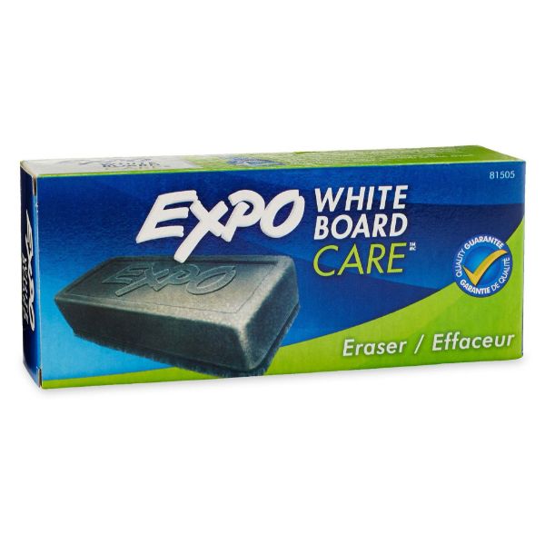 Picture of Block Whiteboard Eraser. Removes Markings Quickly Clean & Refresh Whiteboard