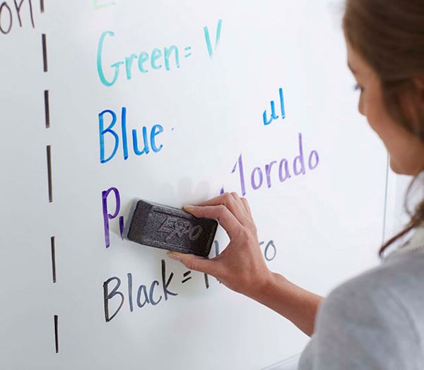 Picture of Block Whiteboard Eraser. Removes Markings Quickly Clean & Refresh Whiteboard