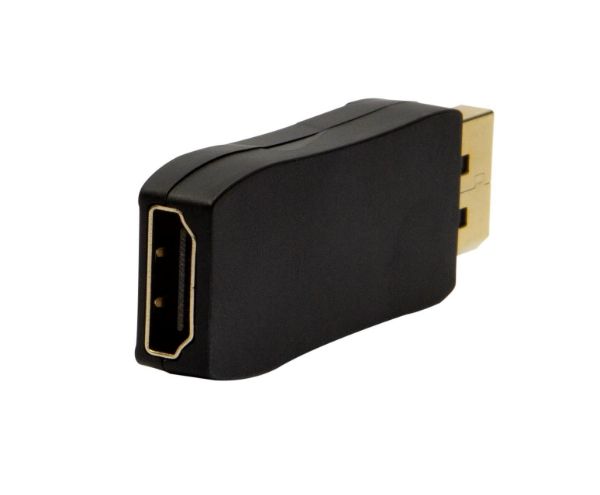 Picture of DisplayPort Male to HDMI Female Adapter. Passive Converter Max Res 4K@30Hz