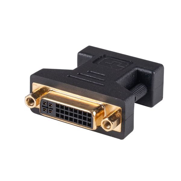 Picture of DVI-I 24+5 Female to HD15 VGA Male Adapter