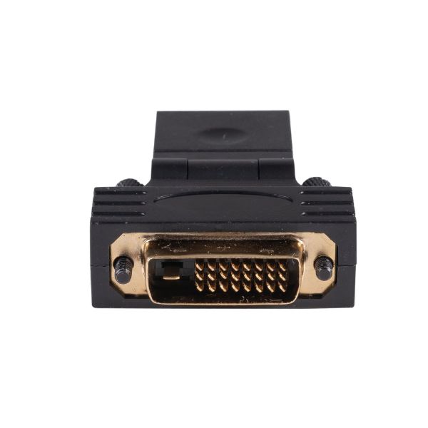 Picture of HDMI Female to DVI-D (24+1) Male Swivel Adapter Supports up to 2560x1440@60Hz