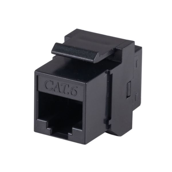 Picture of Cat6 Rated RJ45 8C Joiner 2-Way (2x RJ45 Sockets)