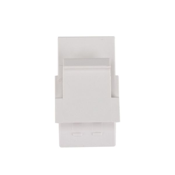Picture of Cat6 Rated RJ45 8C Joiner 2-Way (2x RJ45 Sockets) Colour White