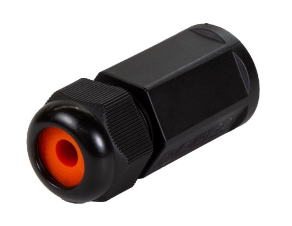 Picture of Cat6/6A Waterproof In-line Connector Coupler Shielded Femal to Female IP67 RJ45-RJ45