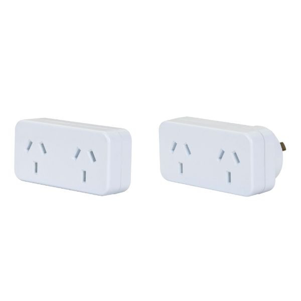 Picture of Horizontal Double Adaptor A1L-Left Hand A1R- Right Hand Twin Pack