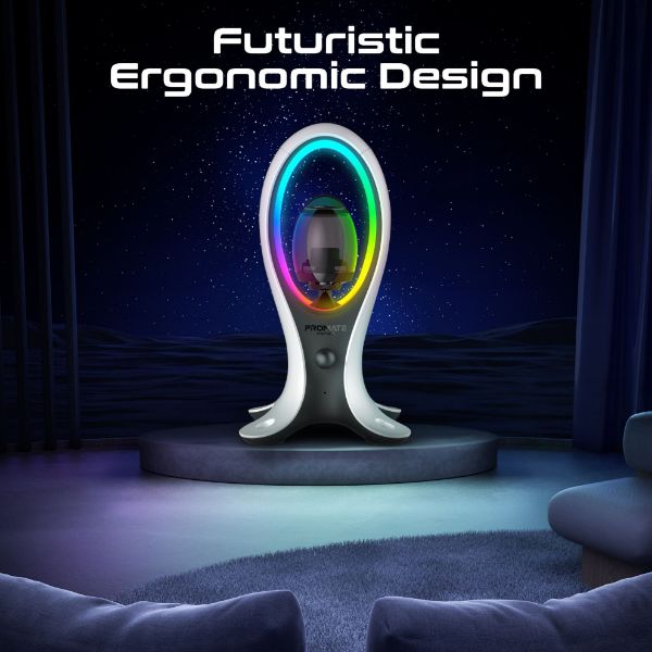 Picture of 5W Dynamic HiFi RGB Speaker w/ Headphone Stand & USB Hub