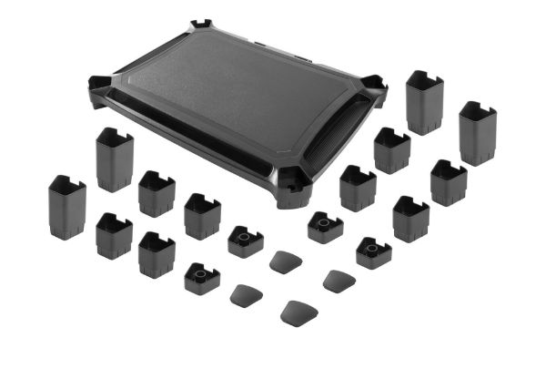 Picture of Height-Adjustable Modular Multi-Purpose Smart Stand Takes most 13-32 Monitors