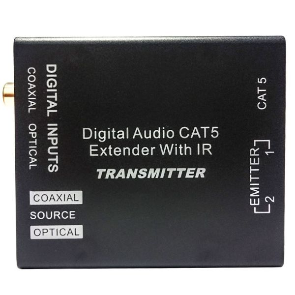 Picture of Digital Audio Extender w/ IR Over Single Cat5e/6 Up to 200m Range.