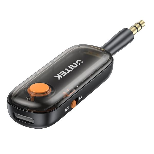 Picture of 2-in-1 3.5mm Audio Connector w/ Transmit & Reciever Units. for Airplane Entertainment