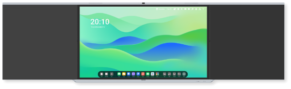 Picture of 86'' 4K Smart Interactive Flat Panel Blackboard w/ 16MP Ultra-wide-angle Camera.