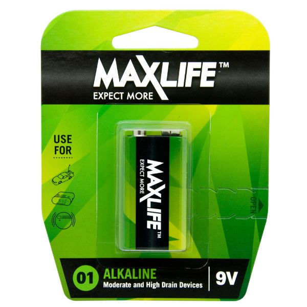 Picture of 9V Alkaline Battery 1 Pack