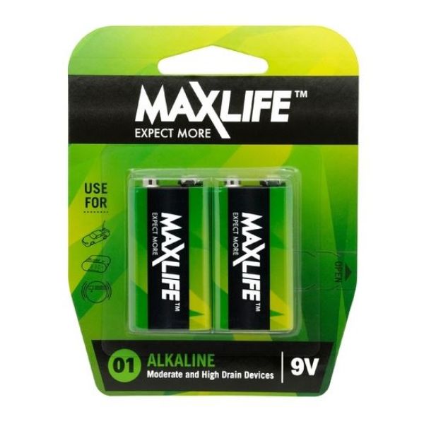 Picture of 9V Alkaline Battery 2 Pack