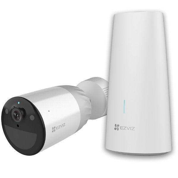 Picture of 4MP Single Camera Wire-Free Security Kit. Includes 1x Base Station & 1x BC1 4MP Outdoor