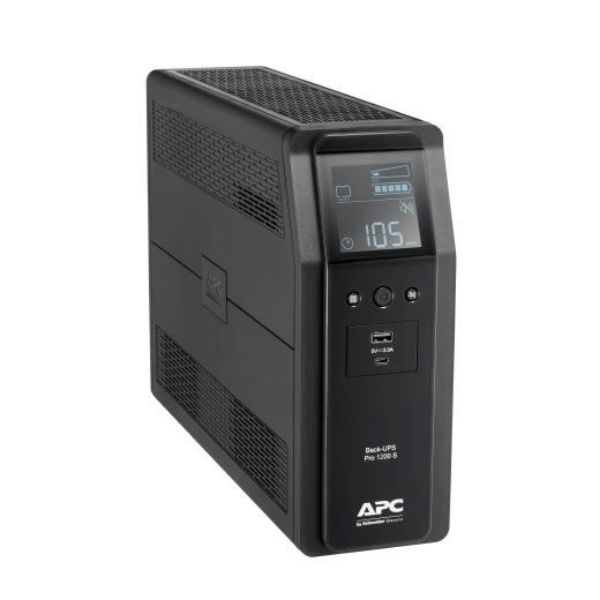 Picture of Back-UPS PRO Line Interactive 1200VA (720W) w/ AVR 230V Input/Output. 8x IEC C14 Out