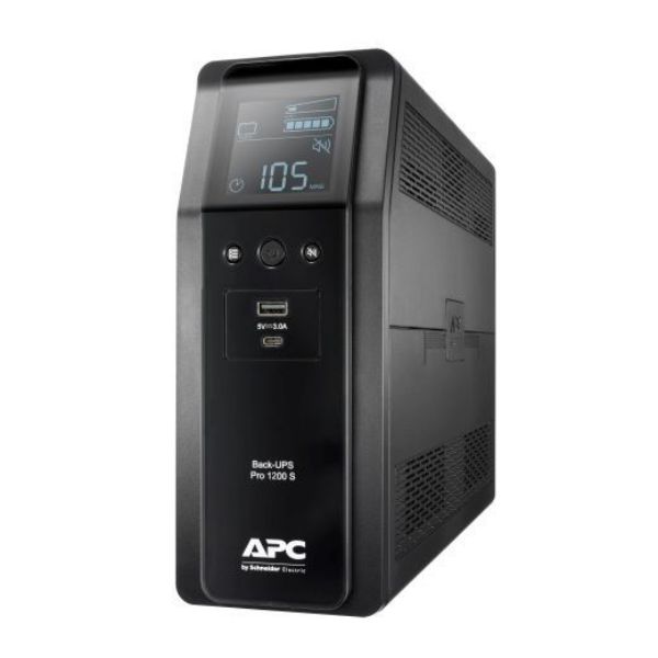 Picture of Back-UPS PRO Line Interactive 1200VA (720W) w/ AVR 230V Input/Output. 8x IEC C14 Out