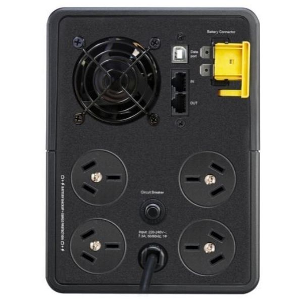 Picture of Back-UPS BX Series1600VA (900W) Line Interactive 230V. 4x ANZ Sockets.