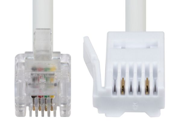 Picture of 2m BT to RJ11 Cable (For Modem to Phone Line Connection