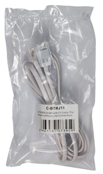Picture of 2m BT to RJ11 Cable (For Modem to Phone Line Connection