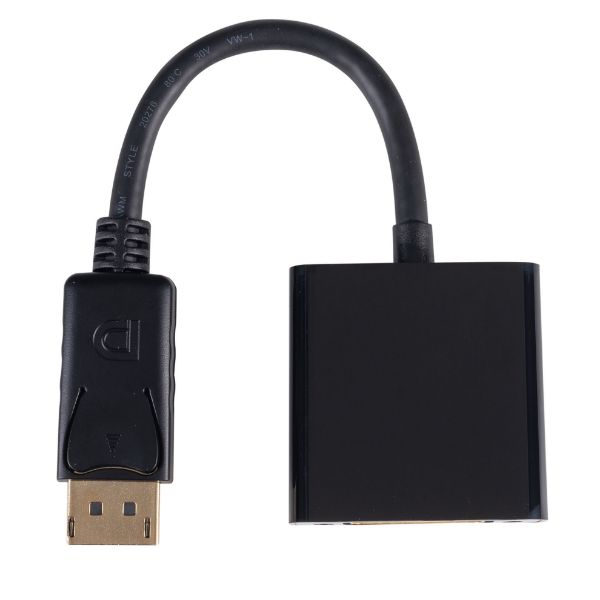 Picture of 0.2m DisplayPort to DVI-D Cable Adapter Passive Converter Max Res: 1920x1080.
