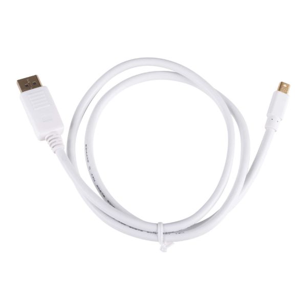 Picture of DYNAMIX 1m DisplayPort to Mini DisplayPort v1.2 cables Gold Shell Connectors DDC Comp