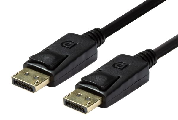 Picture of 10m DisplayPort v1.2 Cable w/ Gold Shell Connectors DDC Compliant 4K60hz