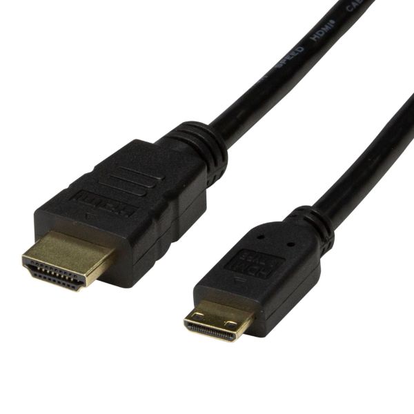 Picture of 3m HDMI to HDMI Mini Cable High-Speed w/ Ethernet Max Res: 4K@60Hz (3840x2160)