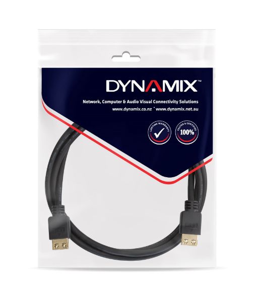 Picture of 15m HDMI High Speed Flexi Lock Cable w/ Ethernet. Max Res: 4K2K@30Hz. Supports