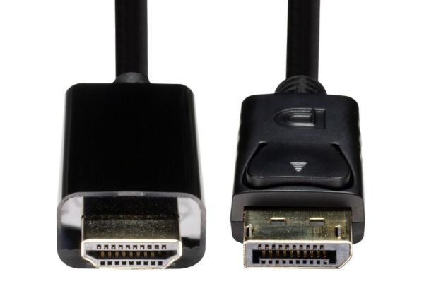 Picture of 2m DisplayPort 1.2 to HDMI 1.4 Monitor cable Max Max Res: 4K@30Hz (3840x2160)