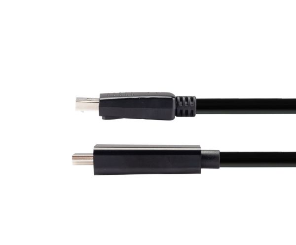Picture of 3M DisplayPort Source to HDMI 2.0 Monitor - Directional Cable. Max Res: 4K@60Hz