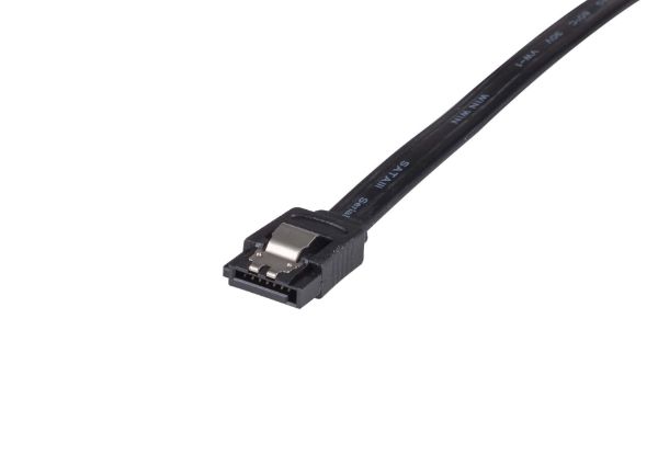 Picture of 1m Mini SATA 6Gbs Cable w/ Latch black colour