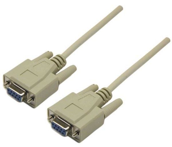 Picture of 5m Null Modem Cable DB9 F/F