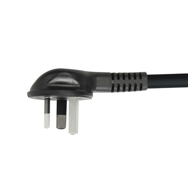 Picture of 2M Flat Head 3Pin to C13 Female Connector 7.5A Power Cord. 0.75mm copper core