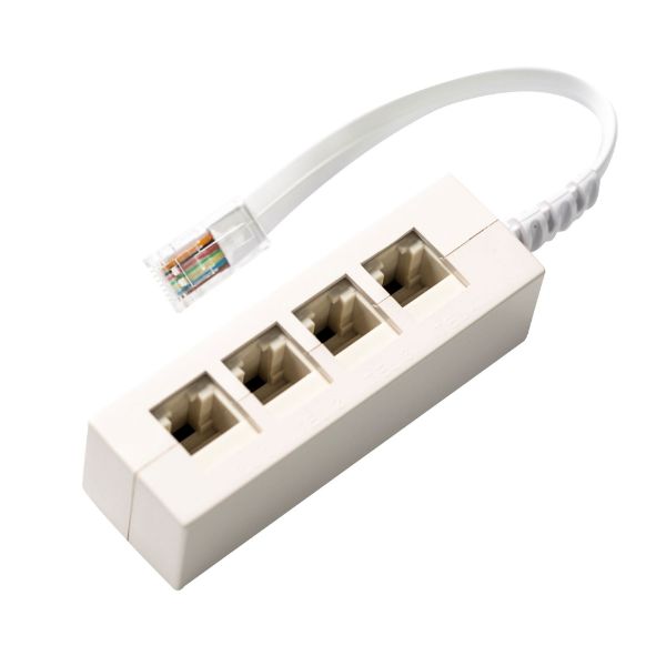 Picture of RJ45 Splitter Bridged All Pins 4-Way