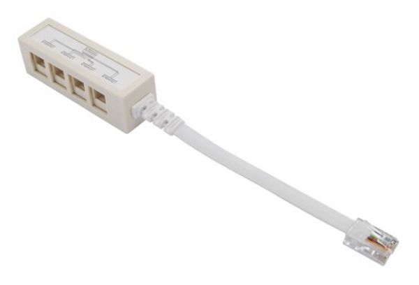 Picture of RJ45 Splitter 4-Way Voice Extensions