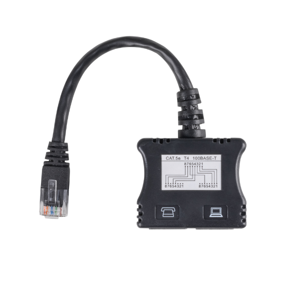 Picture of RJ45 Dual Adapter (1x UTP 1x Ph w/ short cable