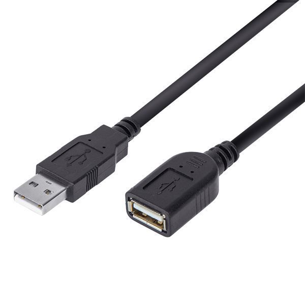 Picture of 3m USB 2.0 Cable USB-A Male to USB-A Female Connectors