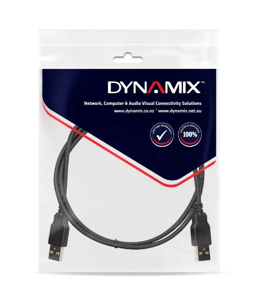 DYNAMIX C-U2AA, USB 2.0 Cable Type-A Male to Type-A Male 
