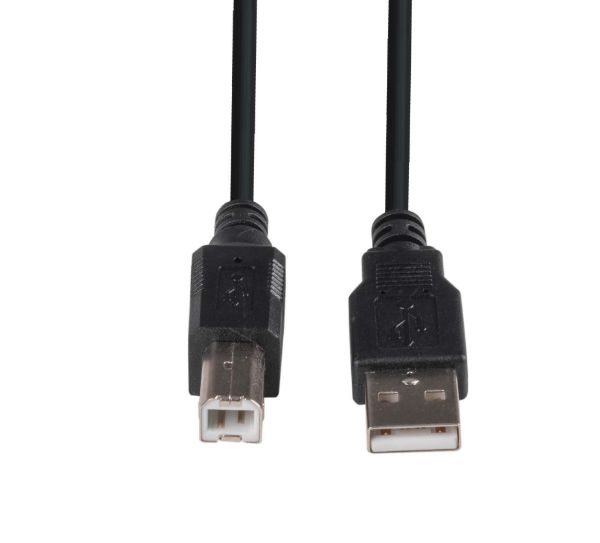 Picture of 1m USB 2.0 Cable USB-A Male to USB-B Male Connectors