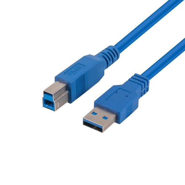 Picture of 5m USB 3.0 USB-A Male to USB-B Male Cable Colour Blue