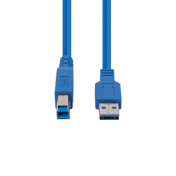 Picture of 5m USB 3.0 USB-A Male to USB-B Male Cable Colour Blue